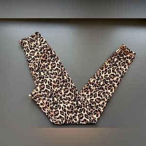 Aerie Offline Leopard Print 7/8 Crossover Leggings- Small